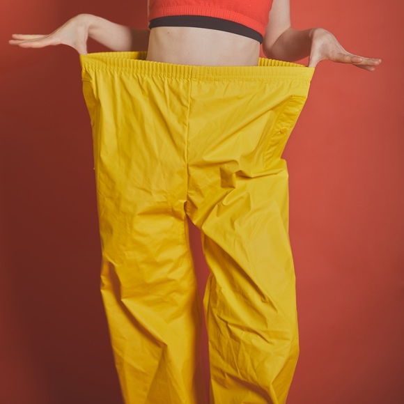 Columbia Pants & Jumpsuits 9s Yellow Columbia Pvc Rain Pants Poshmark